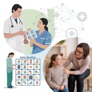 Atención Sanitaria Integral en Personas con TEA: Comunicación, Rutinas y Apoyo Conductual